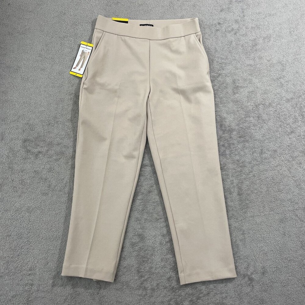 Hilary Radley Cream Ankle Pants